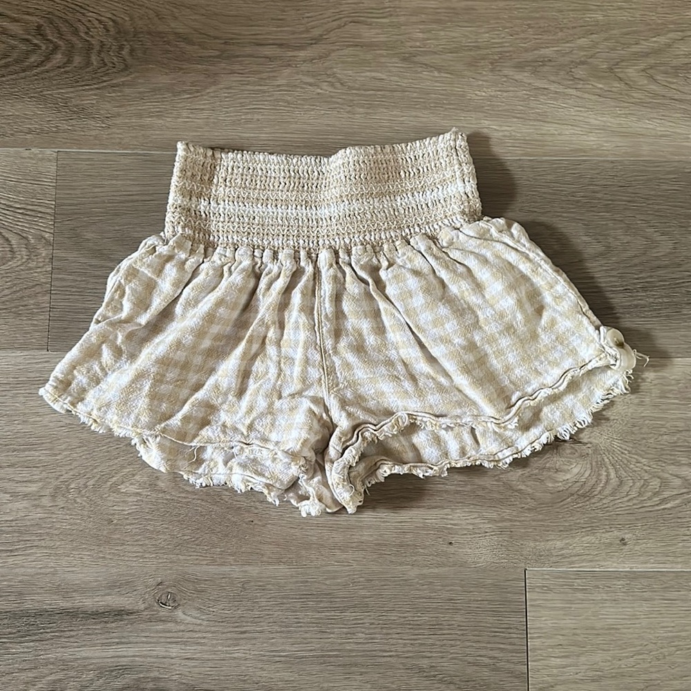 Plaid shorts